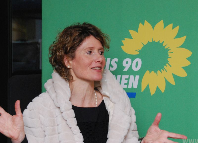 Eveline Lemke kommt zum Neujahrsempfang der Grünen ins Café L