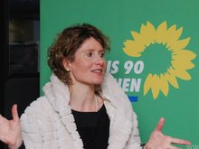 Eveline Lemke kommt zum Neujahrsempfang der Grünen ins Café L